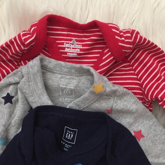 (SOLD) Baby Gap Onesies - Picture 3 of 8